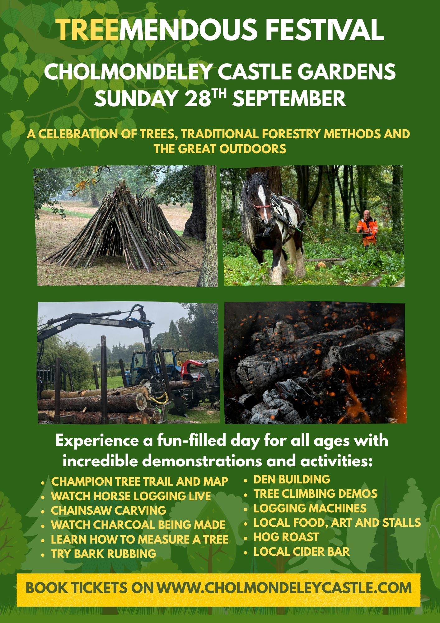 TREEmendous Festival Cholmondeley Castle Gardens Sunday 14th September (3)